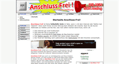 Desktop Screenshot of anschluss-frei.de